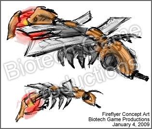Fireflyer Concept Art